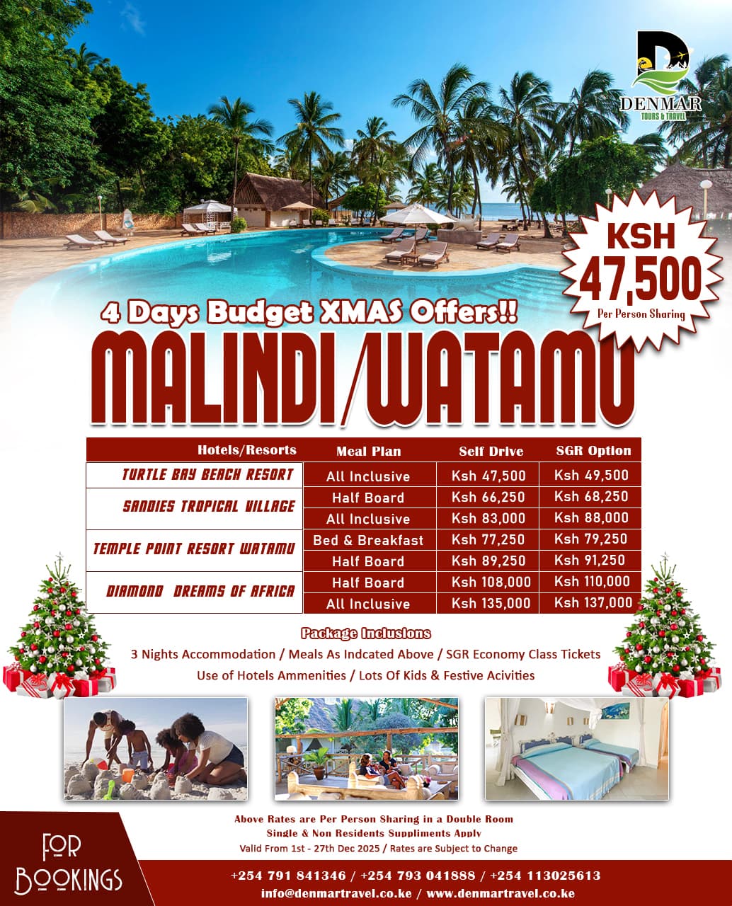 Malindi and Watamu Christmas — malindi travel package from Kenya