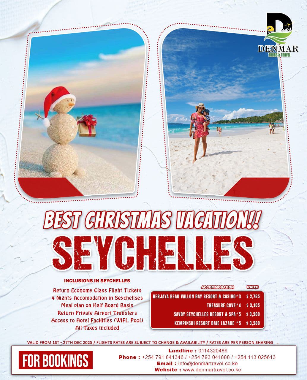 Best Christmas Vacation in Seychelles — seychelles travel package from Kenya