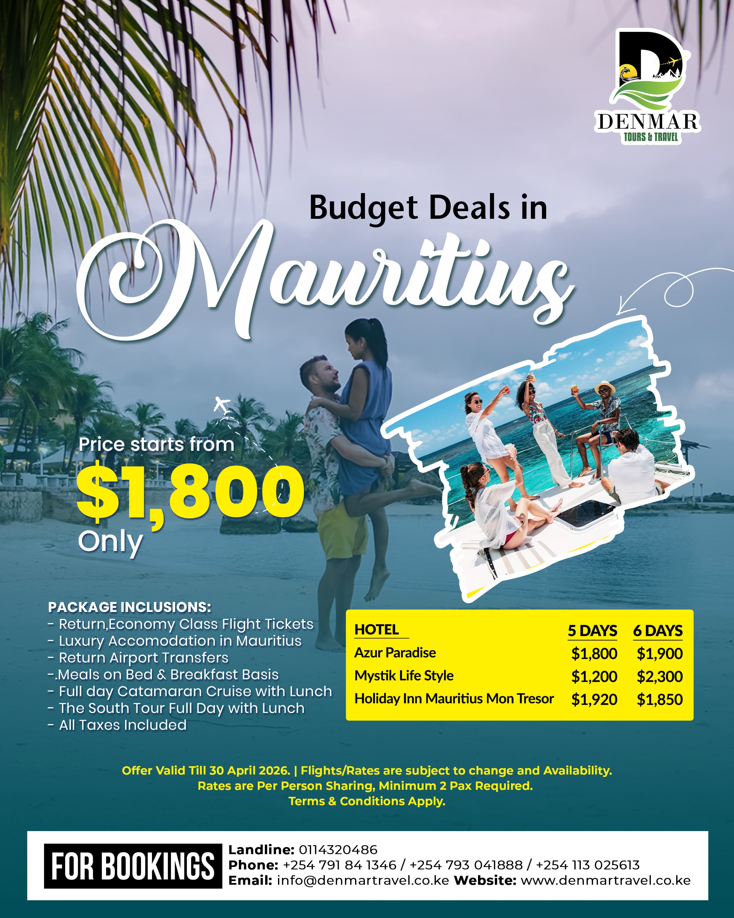 Budget Deals in Mauritius