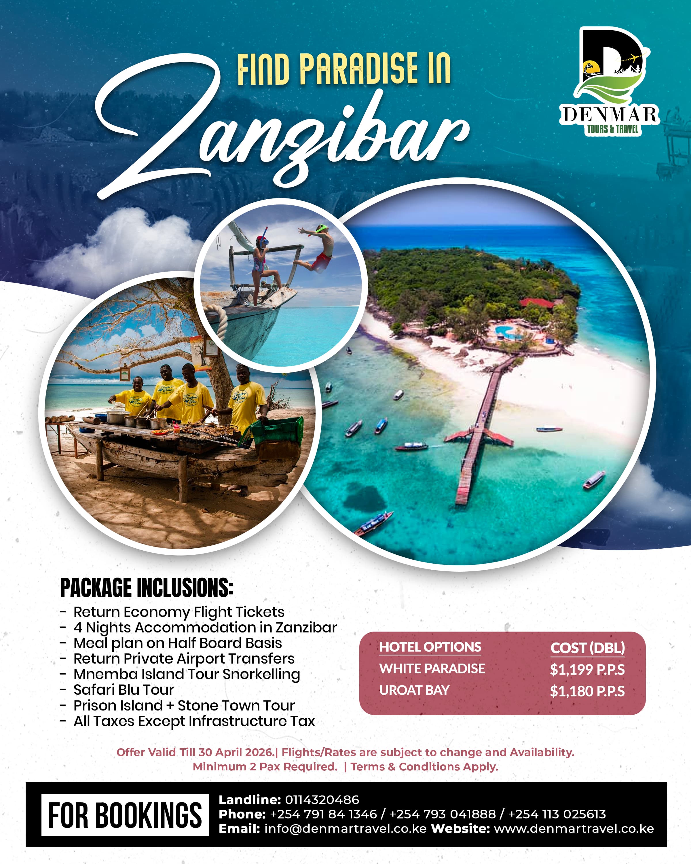 Find Paradise in Zanzibar