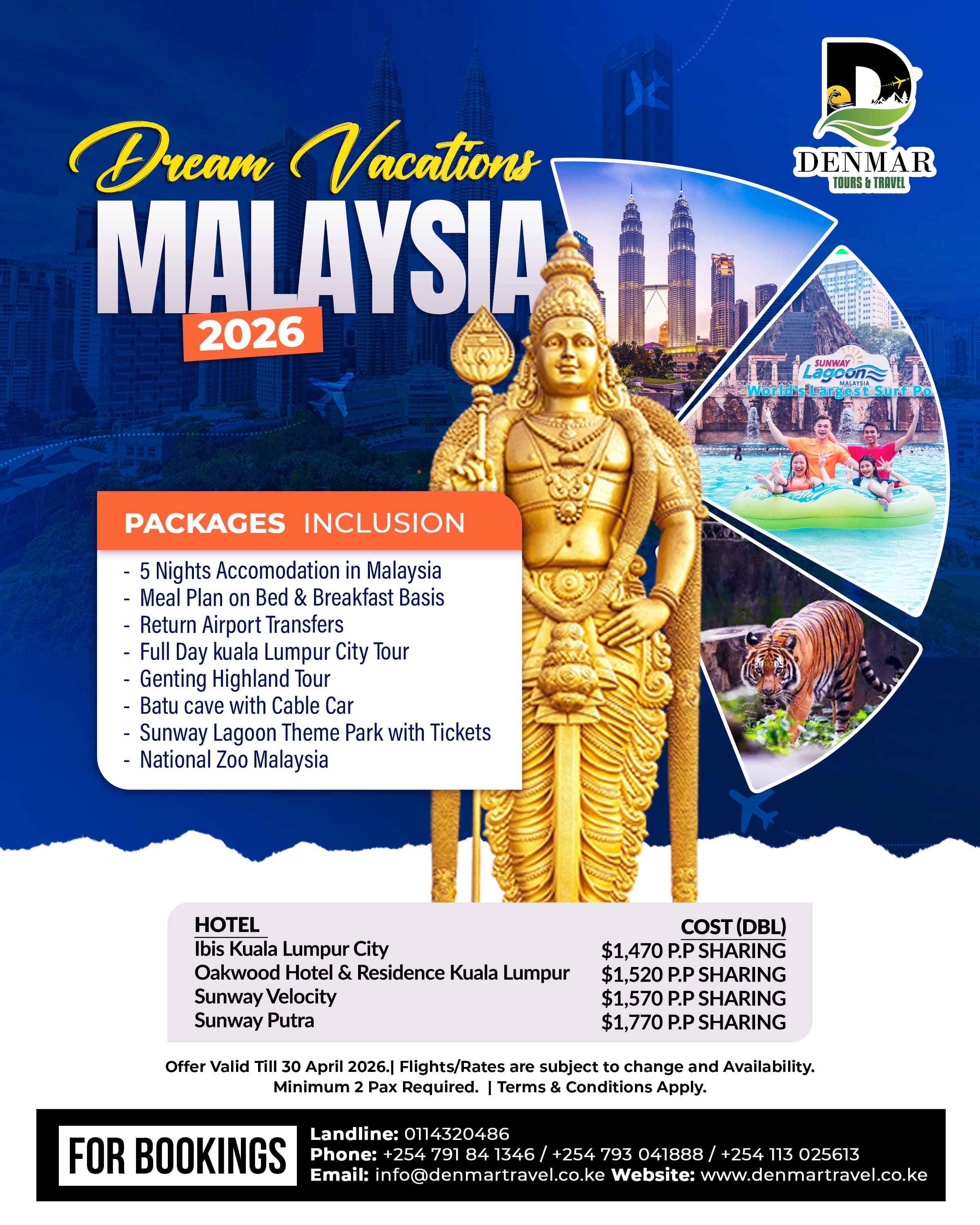 Dream Vacations – Malaysia 2026