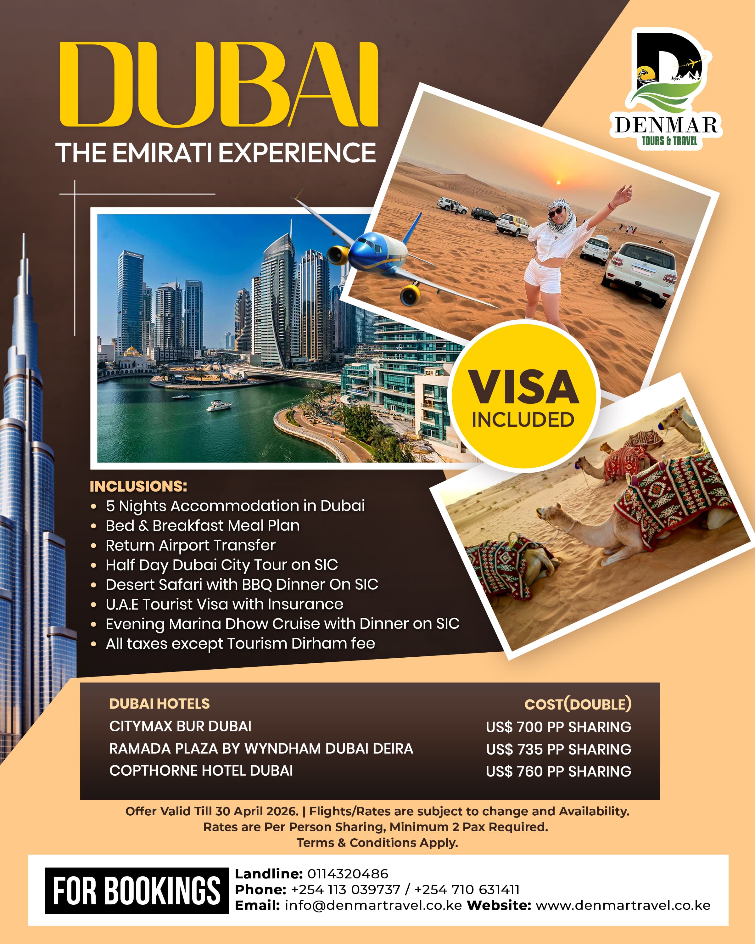 The Emirati Experience Dubai — Dubai travel package from Kenya