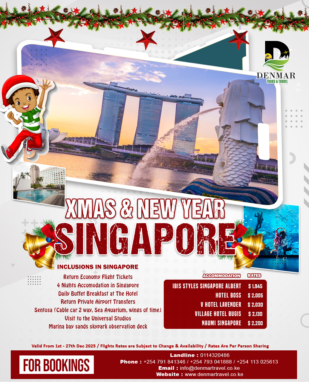 Christmas and New Year in Singapore