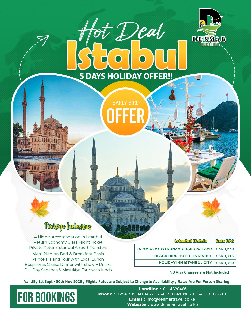 5 Days Istanbul Holiday